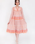 Nitika Nima Dress Quilt, Pink Coral