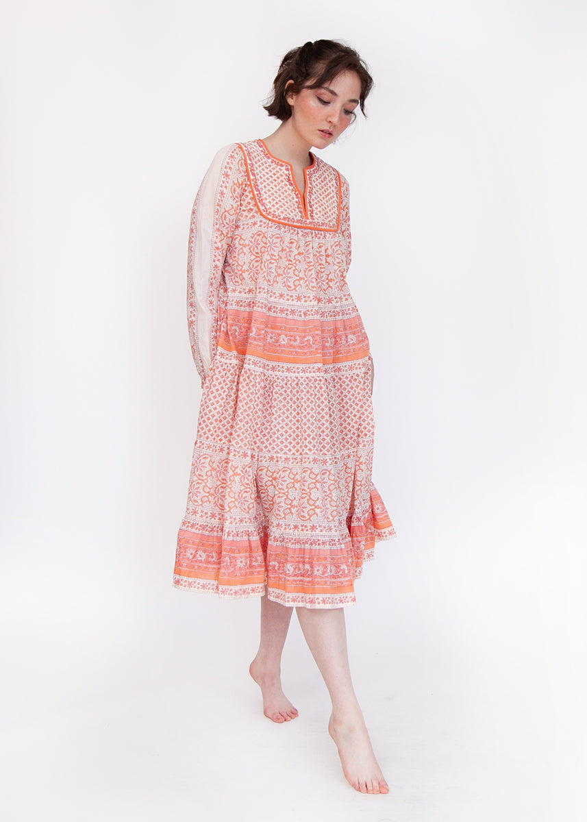 Nitika Nima Dress Quilt, Pink Coral