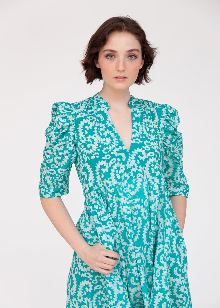 Vayu Nandini Dress - Teal