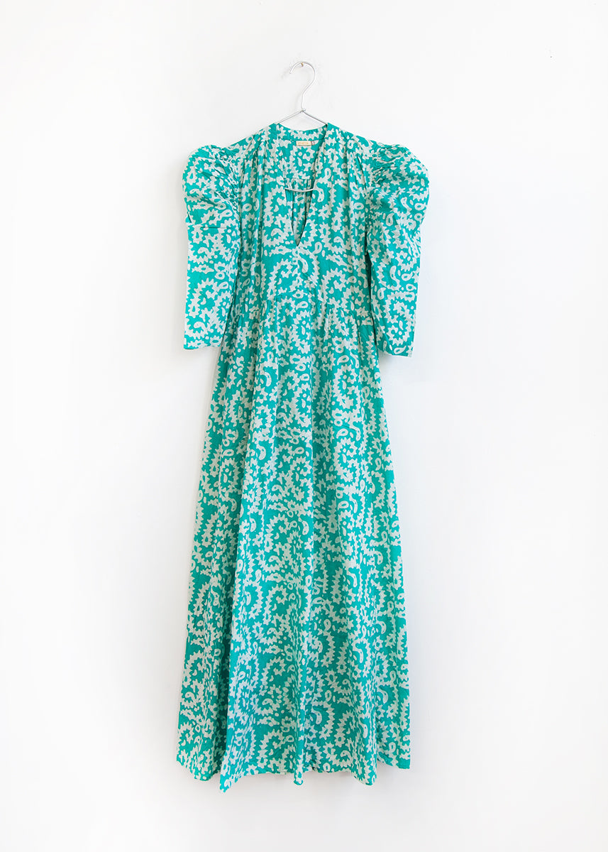 Vayu Nandini Dress - Teal