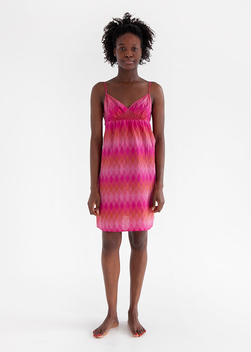 Musi Ikat Slip Dress