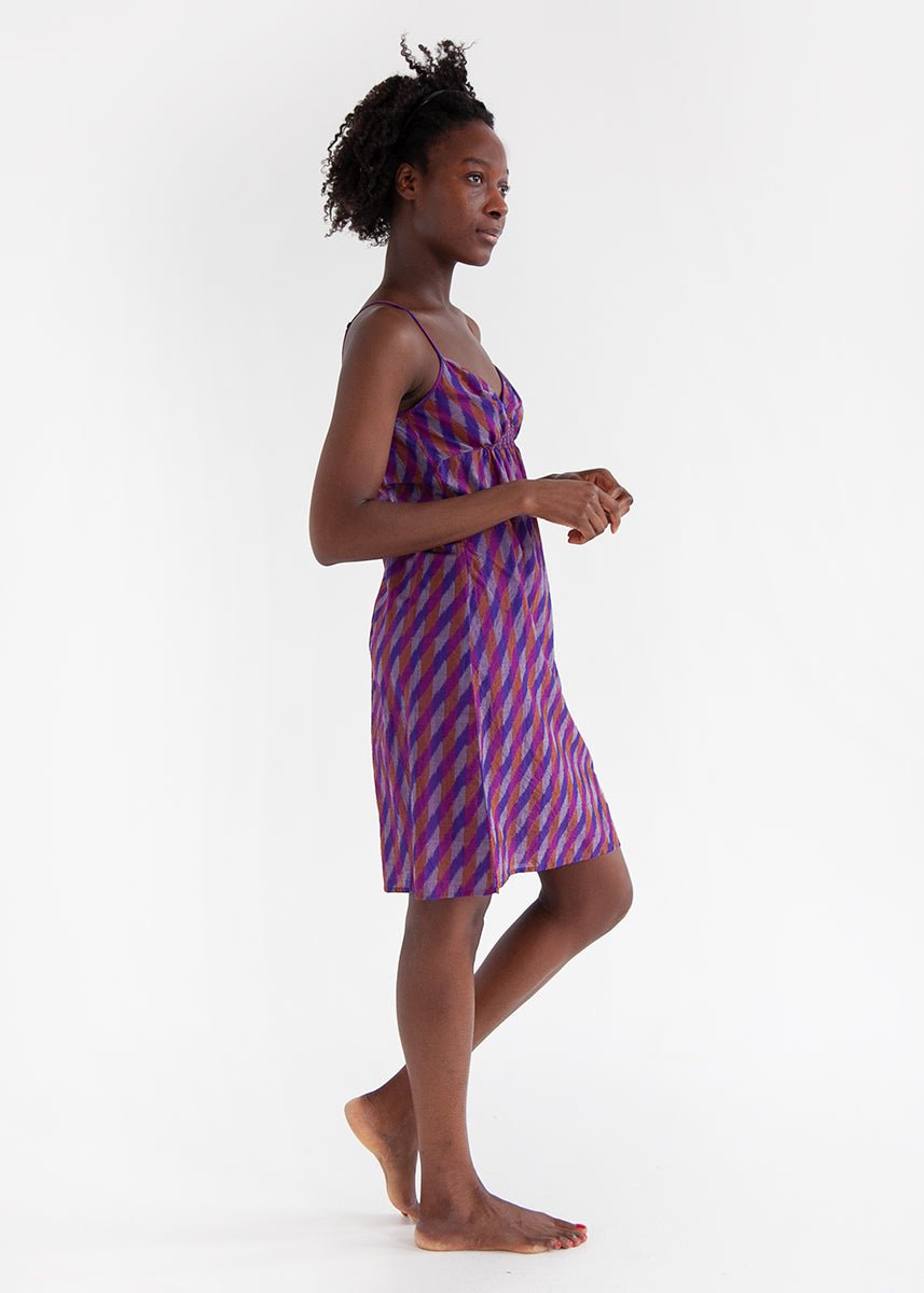 Musi Ikat Slip Dress