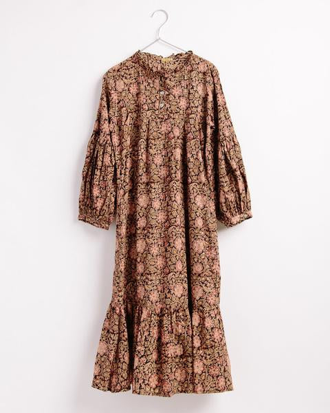 Razia Kalamkari Dress, Marigold
