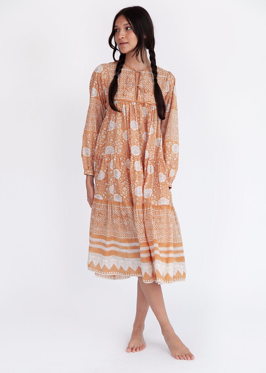 Yamini Booj Dress, Nut