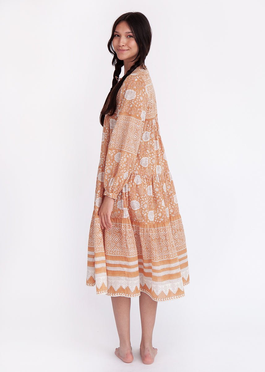 Yamini Booj Dress, Nut